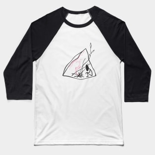 cave man Baseball T-Shirt